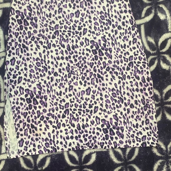 SHEIN Purple Leopard Print Mini Dress - Picture 4 of 7